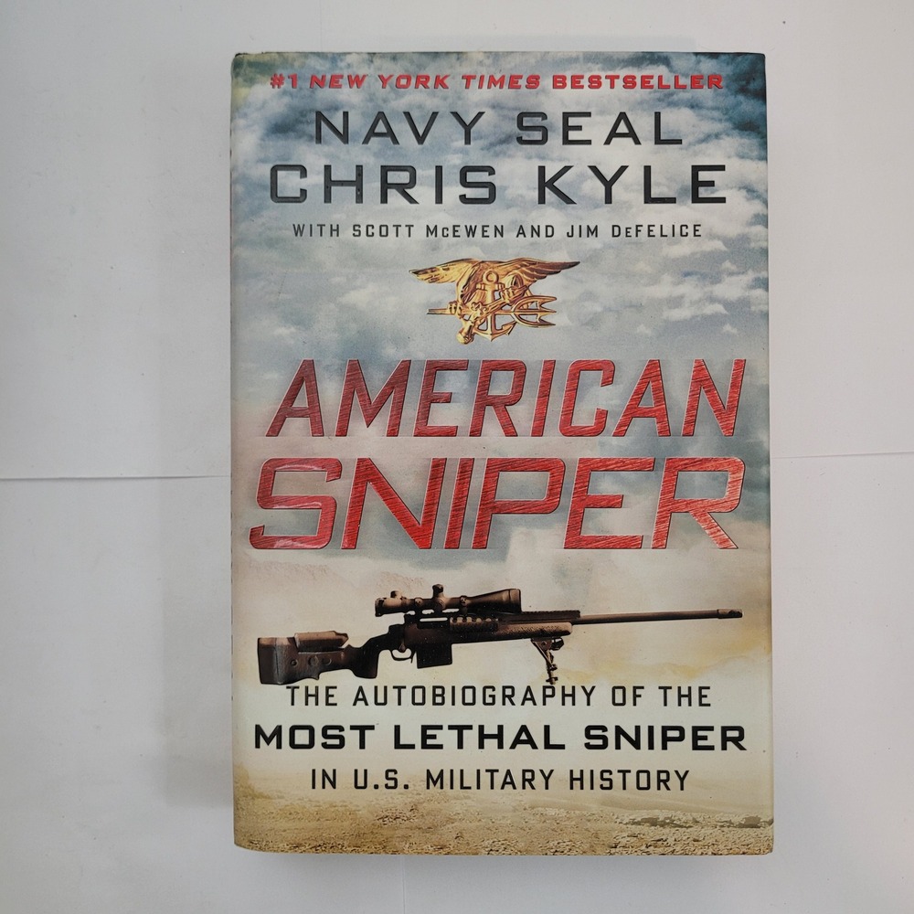 William Morrow American Sniper Chris Kyle Hardcover Autobiography Military Book